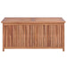 Garden Storage Box 120x50x58 Cm Solid Teak Wood Aallk