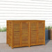 Garden Storage Box 140x87x104 Cm Solid Wood Acacia Toppxax