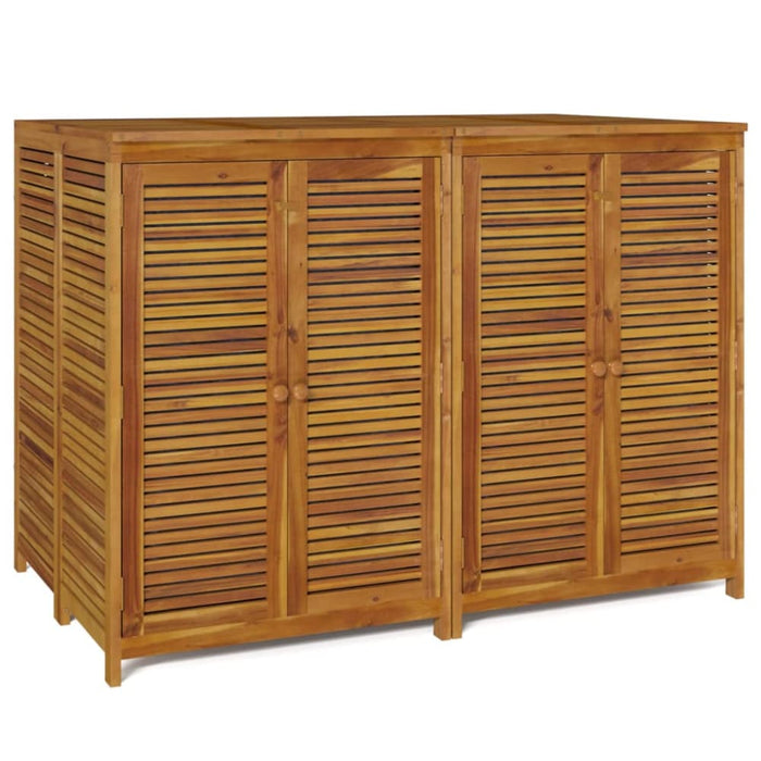 Garden Storage Box 140x87x104 Cm Solid Wood Acacia Toppxax