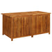 Garden Storage Box 150x80x75 Cm Solid Acacia Wood Tolpbo