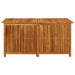 Garden Storage Box 150x80x75 Cm Solid Acacia Wood Tolpbo