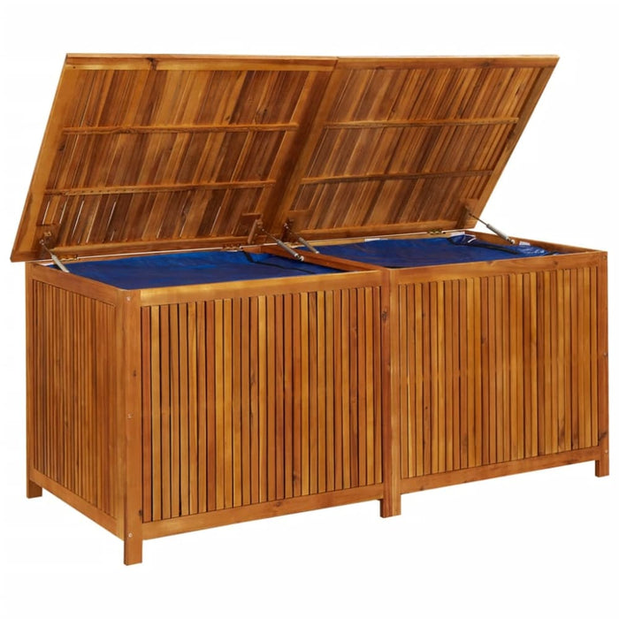 Garden Storage Box 175x80x75 Cm Solid Acacia Wood Tolpbx