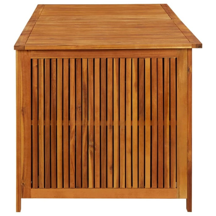 Garden Storage Box 175x80x75 Cm Solid Acacia Wood Tolpbx