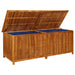 Garden Storage Box 200x80x75 Cm Solid Acacia Wood Tolpbt