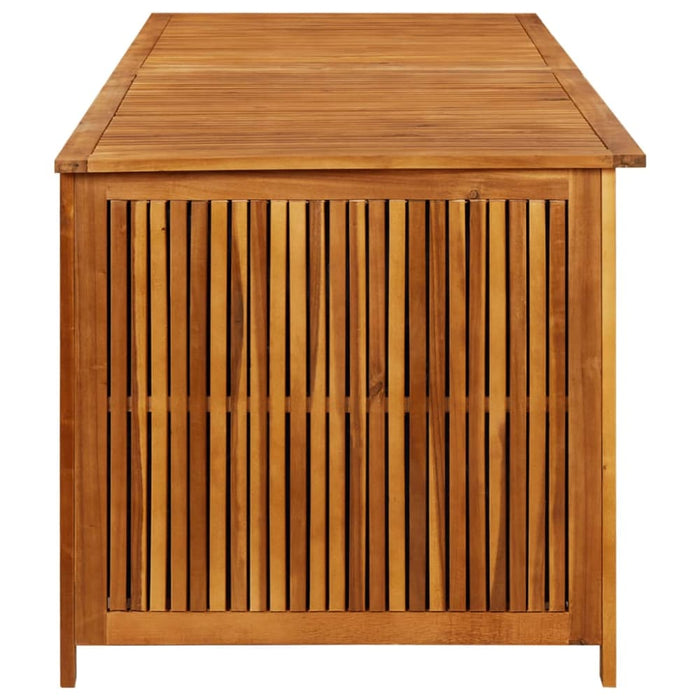 Garden Storage Box 200x80x75 Cm Solid Acacia Wood Tolpbt