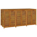 Garden Storage Box 210x87x104 Cm Solid Wood Acacia Toppxat