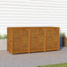 Garden Storage Box 210x87x104 Cm Solid Wood Acacia Toppxat