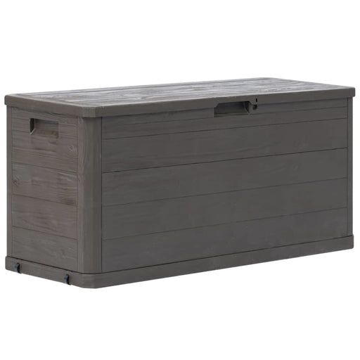 Garden Storage Box 280 l Brown Aplni