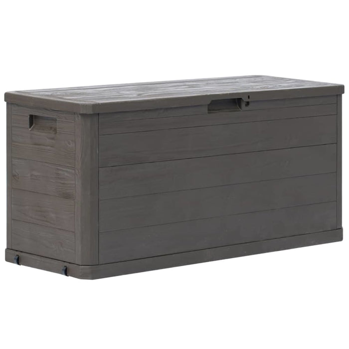 Garden Storage Box 280 l Brown Aplni