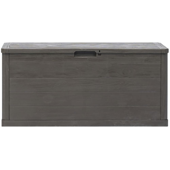Garden Storage Box 280 l Brown Aplni