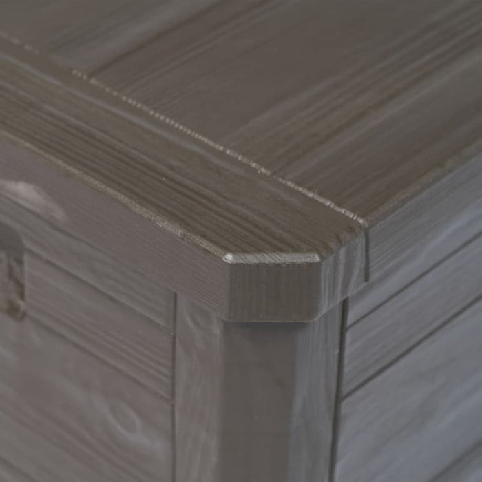 Garden Storage Box 280 l Brown Aplni