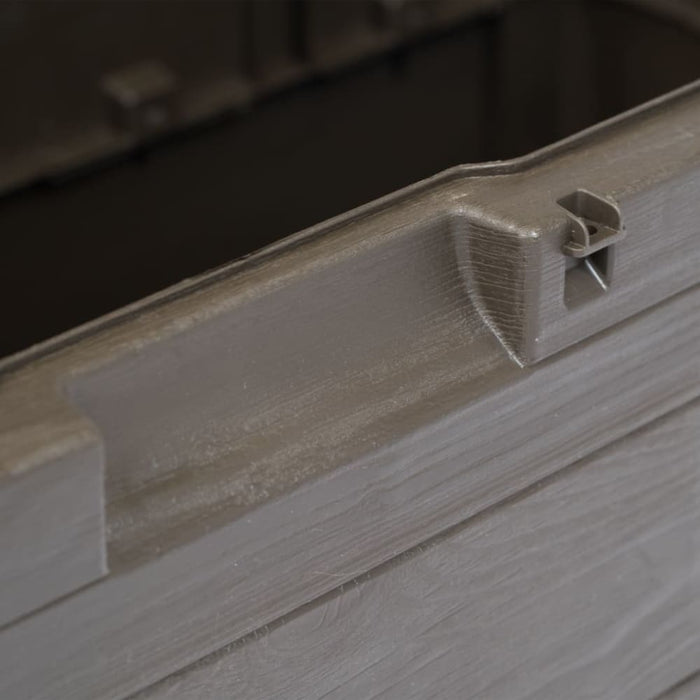 Garden Storage Box 280 l Brown Aplni