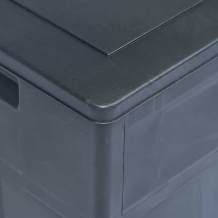 Garden Storage Box 320 l Black Aplnn