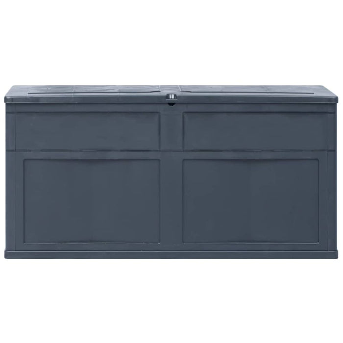 Garden Storage Box 320 l Black Aplnn