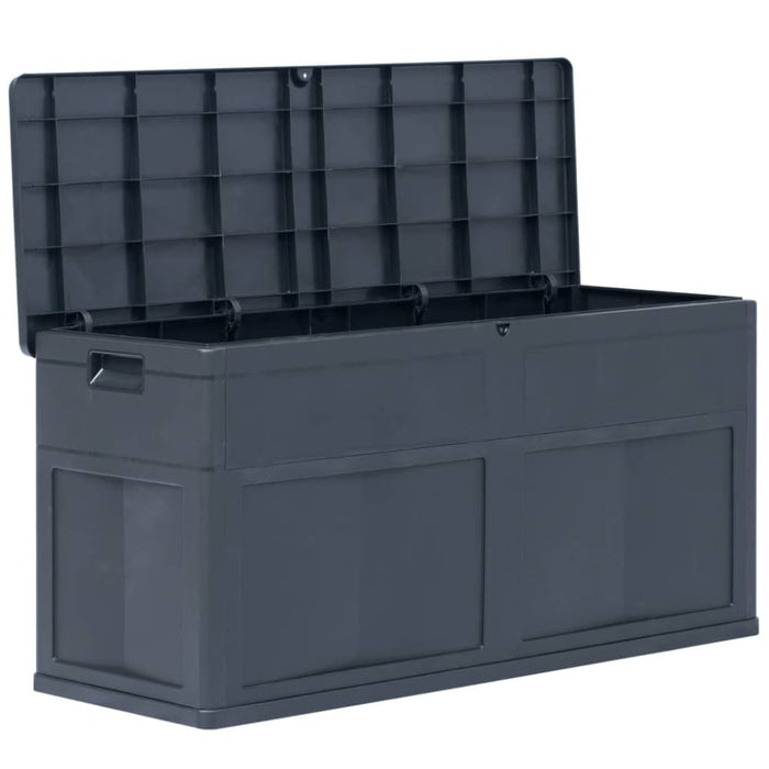 Garden Storage Box 320 l Black Aplnn