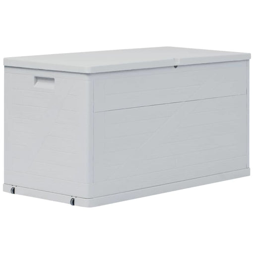 Garden Storage Box 420 l Light Grey Aplko