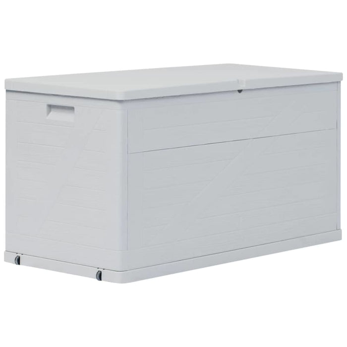Garden Storage Box 420 l Light Grey Aplko