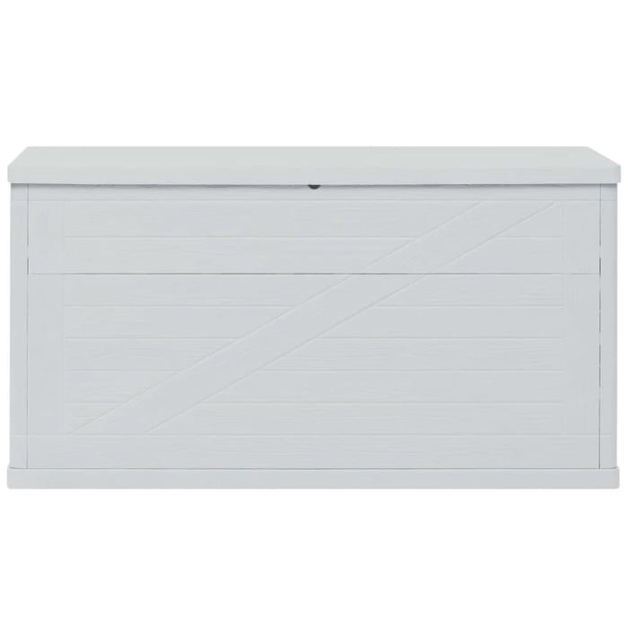 Garden Storage Box 420 l Light Grey Aplko