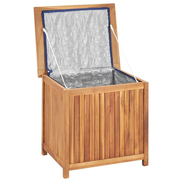 Garden Storage Box 60x50x58 Cm Solid Teak Wood Toptik