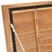 Garden Storage Box 60x50x58 Cm Solid Teak Wood Toptik
