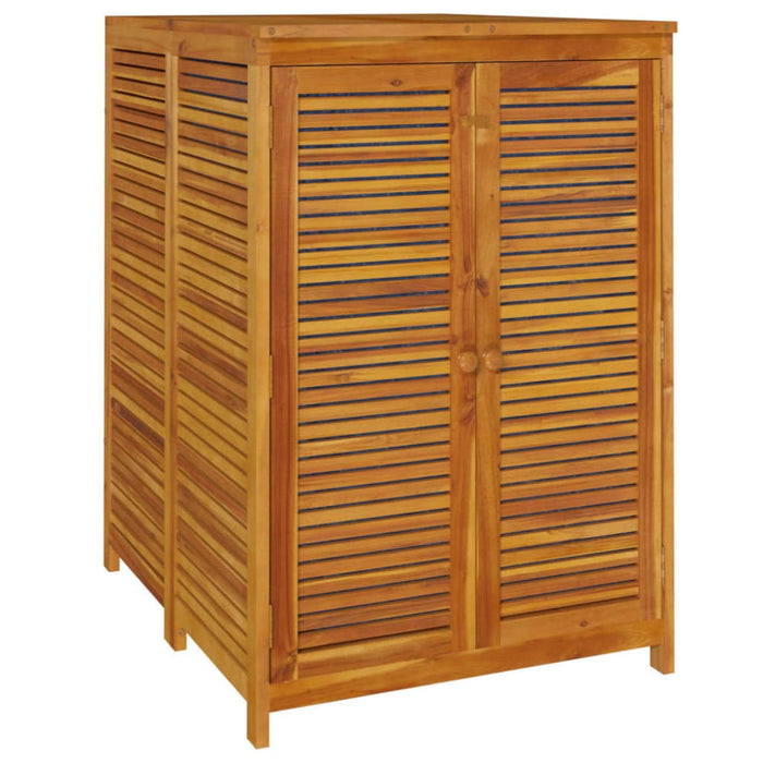 Garden Storage Box 70x87x104 Cm Solid Wood Acacia Tlbbxk