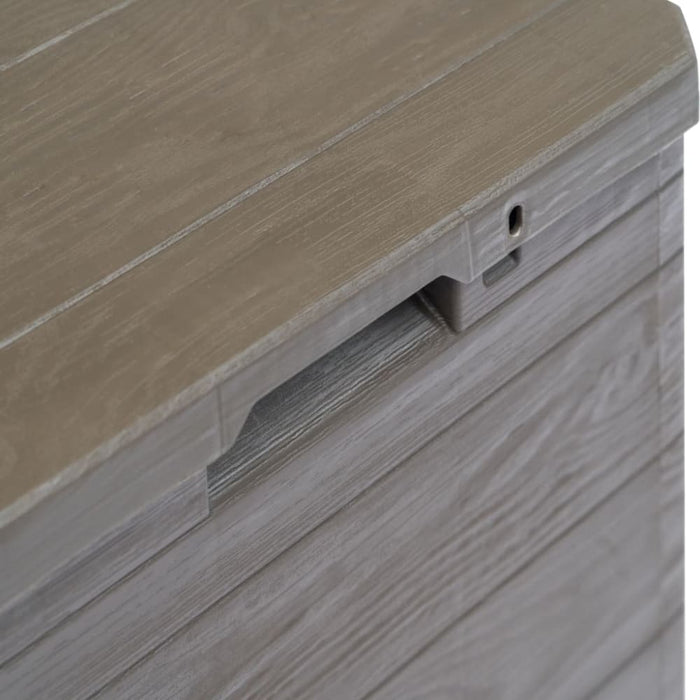 Garden Storage Box 90 l Brown Aplnp