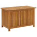 Garden Storage Box 90x50x58 Cm Solid Acacia Wood Tobxnx