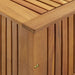 Garden Storage Box 90x50x58 Cm Solid Acacia Wood Tobxnx