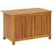 Garden Storage Box 90x50x58 Cm Solid Acacia Wood Tobxnx