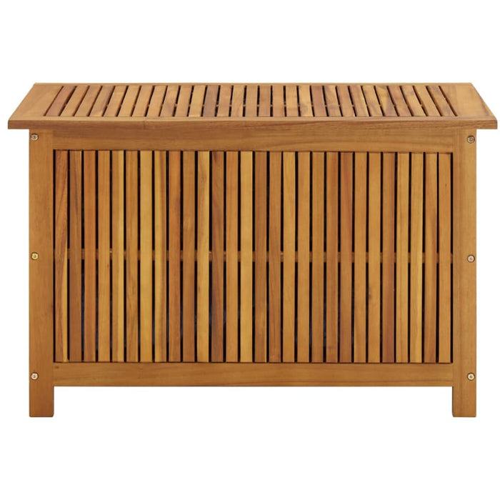 Garden Storage Box 90x50x58 Cm Solid Acacia Wood Tobxnx
