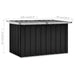 Garden Storage Box Anthracite 109x67x65 Cm Alxpk