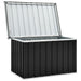 Garden Storage Box Anthracite 109x67x65 Cm Alxpk