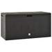 Garden Storage Box Anthracite 114x47x60 Cm Akaal