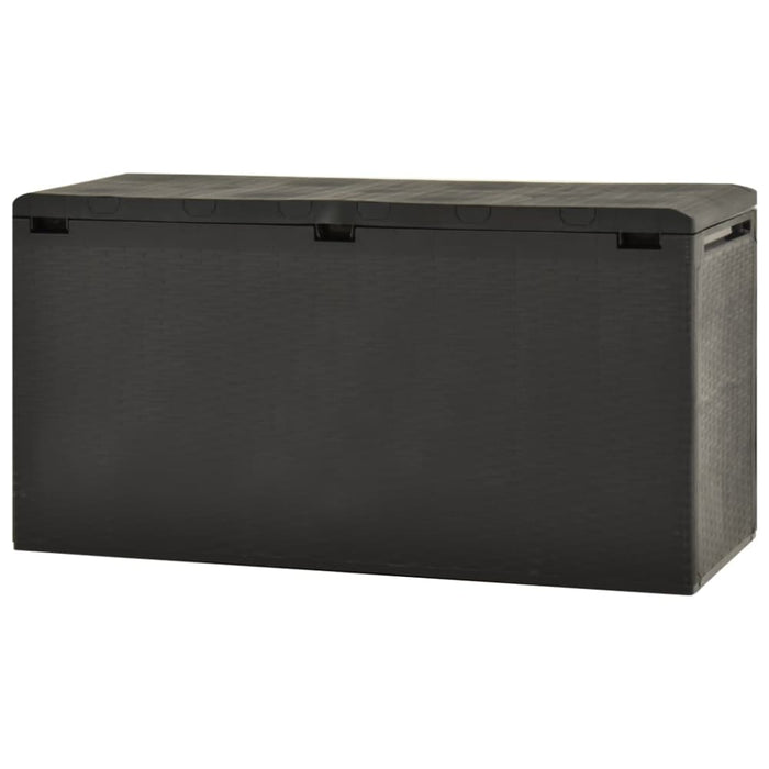 Garden Storage Box Anthracite 114x47x60 Cm Akaal