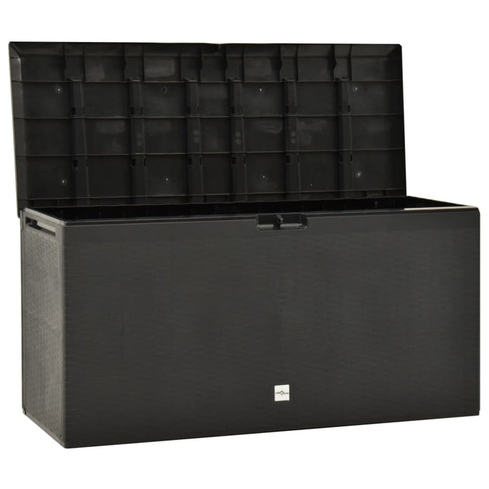Garden Storage Box Anthracite 114x47x60 Cm Akaal