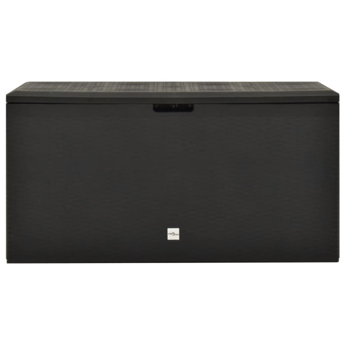 Garden Storage Box Anthracite 114x47x60 Cm Akaal