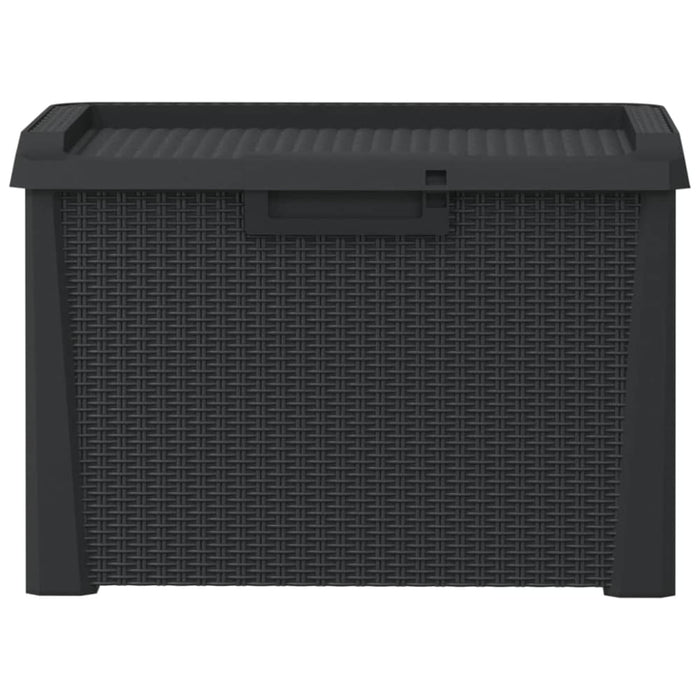 Garden Storage Box Anthracite 125 l Pp Tlaxbk