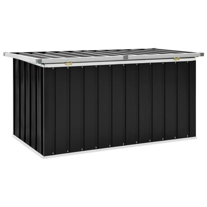 Garden Storage Box Anthracite 129x67x65 Cm Alxlt