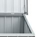 Garden Storage Box Anthracite 129x67x65 Cm Alxlt