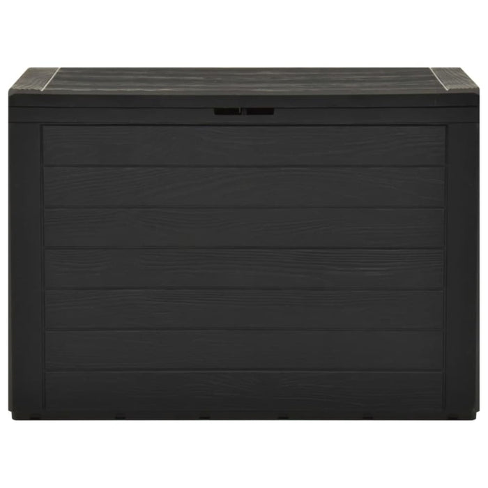 Garden Storage Box Anthracite 78x44x55 Cm Akaaa