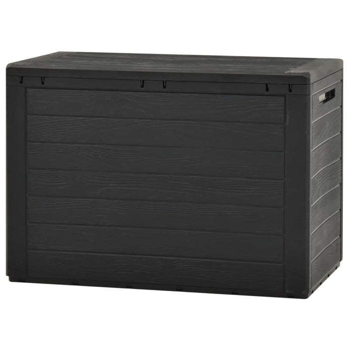 Garden Storage Box Anthracite 78x44x55 Cm Akaaa