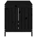 Garden Storage Box Black 121x55x64 Cm Solid Wood Pine Nxtnai