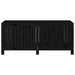 Garden Storage Box Black 147x68x64 Cm Solid Wood Pine Nxtnpa