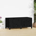 Garden Storage Box Black 147x68x64 Cm Solid Wood Pine Nxtnpa