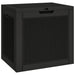Garden Storage Box Black 55.5x43x53 Cm Polypropylene Tlaoin