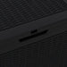 Garden Storage Box Black 55.5x43x53 Cm Polypropylene Tlaoin