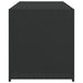 Garden Storage Box Black 283l Poly Rattan Tlptox