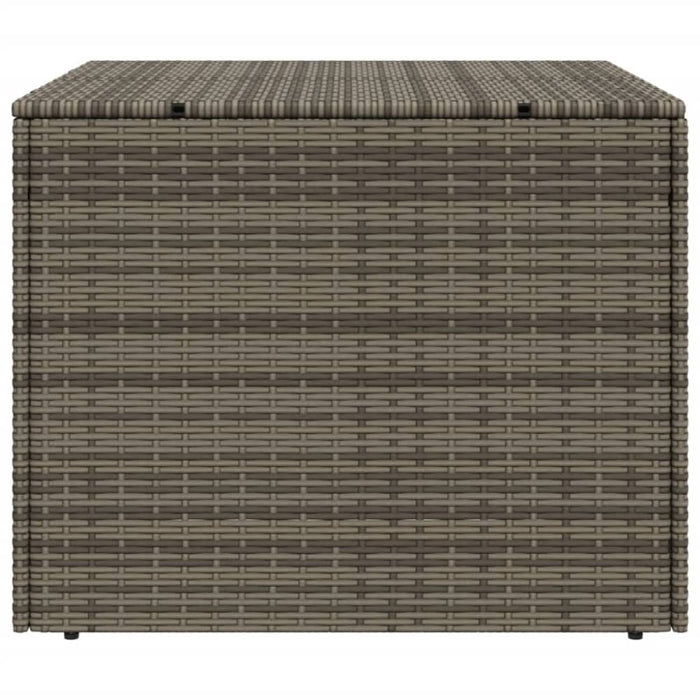 Garden Storage Box Grey 291l Poly Rattan Tlpttn