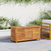 Garden Storage Box with Louver 113x50x56 Cm Solid Wood