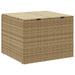 Garden Storage Box Mix Beige 291l Poly Rattan Tlpttk